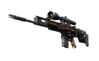 StatTrak™ SCAR-20 | Enforcer (Minimal Wear) SCAR-20 — CS2 skin in the Man-o'-war case on DuckSkins