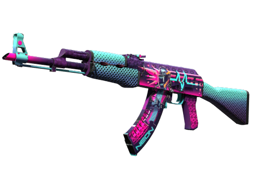AK-47 (StatTrak™) | Piloto Neon (Nova de Fábrica)