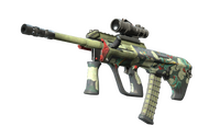 StatTrak™ AUG | Fleet Flock (Battle-Scarred) AUG — CS2 skin in the Chroma 3 case on DuckSkins
