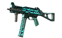 StatTrak™ UMP-45 | Scaffold (Field-Tested) UMP-45 — CS2 skin in the Icarus case on DuckSkins