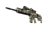 SCAR-20 | Torn (Field-Tested) SCAR-20 — CS2 skin in the Orihime case on DuckSkins