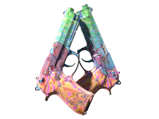 Souvenir Dual Berettas | Sweet Little Angels (Well-Worn)