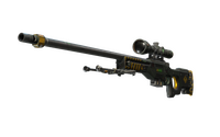 StatTrak™ AWP | Phobos (Well-Worn) AWP — CS2 skin in the %50 Phobos case on DuckSkins