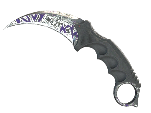 Karambit (★) | Mão Livre (Veterana de Guerra)