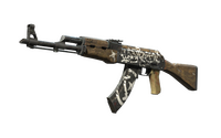 AK-47 | Wasteland Rebel (Well-Worn) AK-47 — CS2 skin in the Wasteland case on DuckSkins