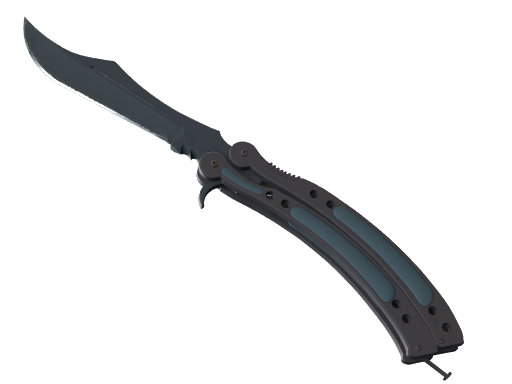 ★ StatTrak™ Butterfly Knife | Night (Minimal Wear)