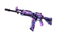 Galil AR | Phoenix Blacklight (Well-Worn) Galil AR — CS2 skin in the Survival case on DuckSkins