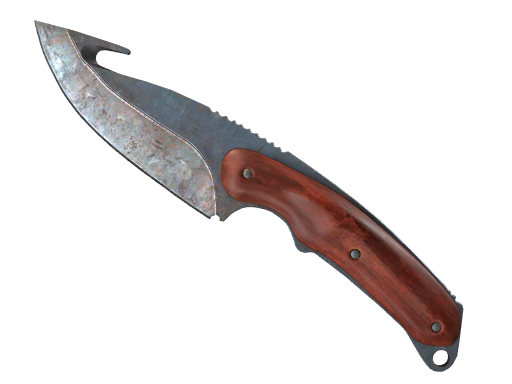 ★ StatTrak™ Gut Knife | Rust Coat (Well-Worn)