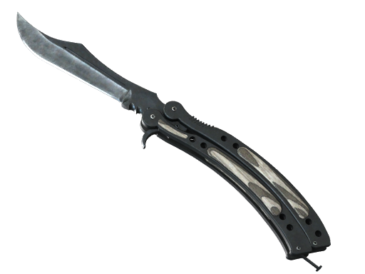 ★ StatTrak™ Butterfly Knife | Black Laminate (Factory New)