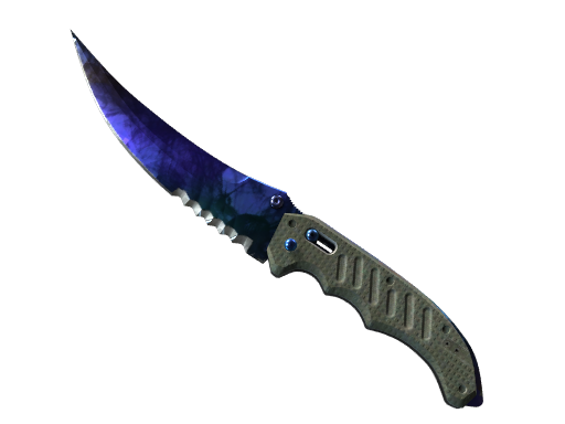 ★ StatTrak™ Flip Knife | Doppler Phase 3 (Minimal Wear)