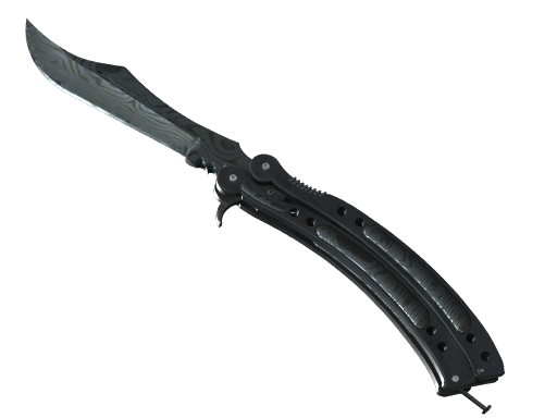 ★ StatTrak™ Butterfly Knife | Damascus Steel (Battle-Scarred)