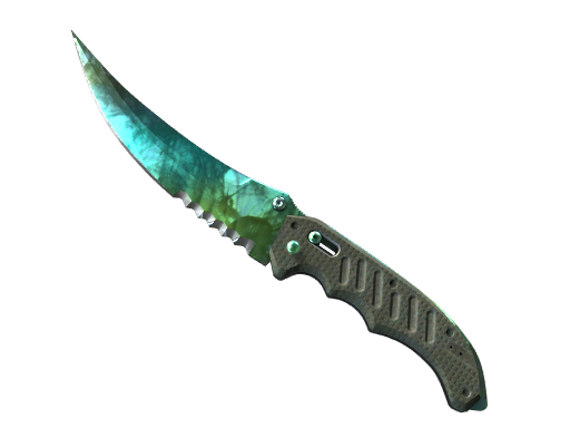 ★ StatTrak™ Flip Knife | Gamma Doppler Phase 4 (Minimal Wear)