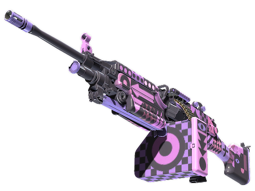 StatTrak™ M249 | Bock Blocks (Minimal Wear)