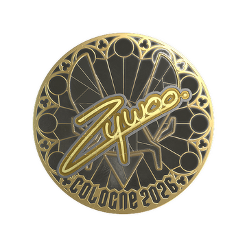 Sticker | ZywOo (Gold) | Cologne 2026