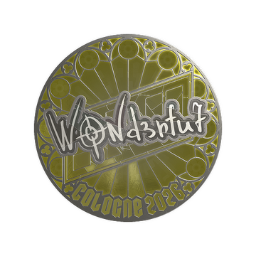 Sticker | w0nderful (Foil) | Cologne 2026