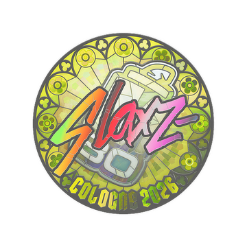 Sticker | slaxz- (Holo) | Cologne 2026