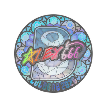 Sticker | alex666 (Holo) | Cologne 2026