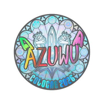 Sticker | AZUWU (Holo) | Cologne 2026