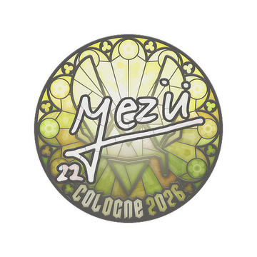 Sticker | mezii | Cologne 2026