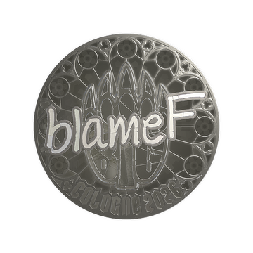 Sticker | blameF (Foil) | Cologne 2026