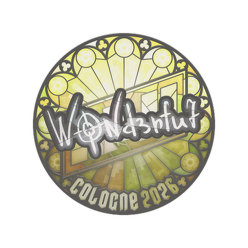 Sticker | w0nderful | Cologne 2026