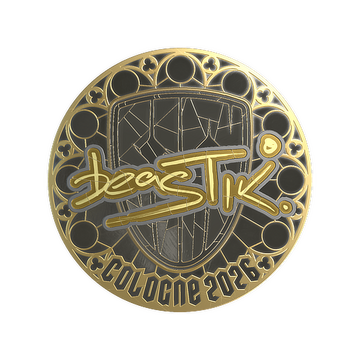 Sticker | beastik (Gold) | Cologne 2026