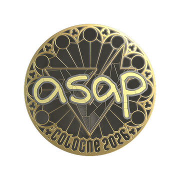 Sticker | asap (Gold) | Cologne 2026