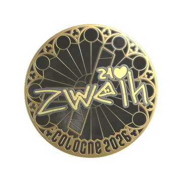 Sticker | zweih (Gold) | Cologne 2026
