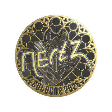 Sticker | NertZ (Gold) | Cologne 2026