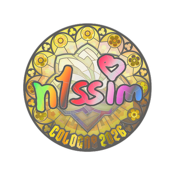 Sticker | n1ssim (Holo) | Cologne 2026