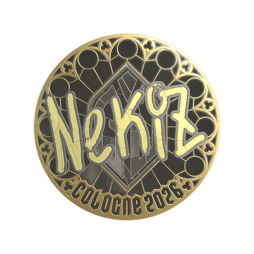 Sticker | NEKiZ (Gold) | Cologne 2026