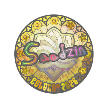 Sticker | saadzin (Holo) | Cologne 2026