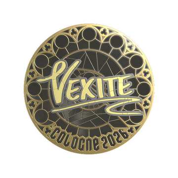 Sticker | vexite (Gold) | Cologne 2026