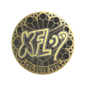 Sticker | xfl0ud (Gold) | Cologne 2026