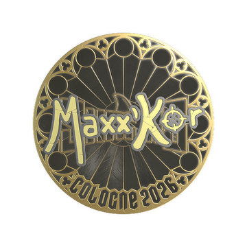 Sticker | maxxkor (Gold) | Cologne 2026