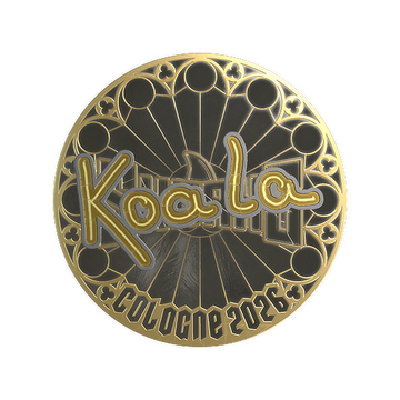 Sticker | koala (Gold) | Cologne 2026