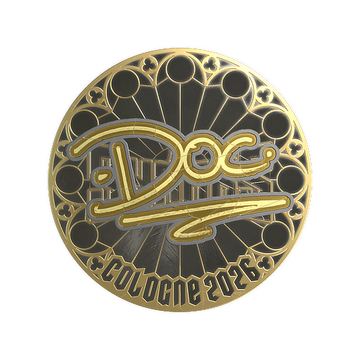 Sticker | doc (Gold) | Cologne 2026