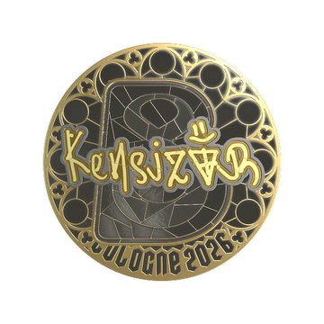 Sticker | kensizor (Gold) | Cologne 2026