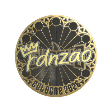 Sticker | rdnzao (Gold) | Cologne 2026