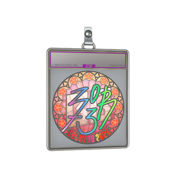 Sticker Slab | zorte (Holo) | Cologne 2026