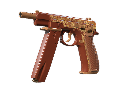 Souvenir CZ75-Auto | Honey Paisley (Minimal Wear)
