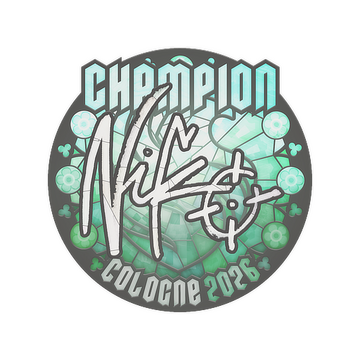 Sticker | NiKo (Champion) | Cologne 2026