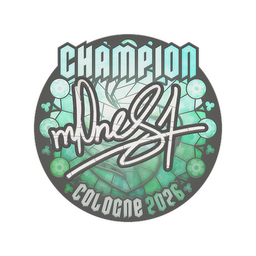 Sticker | m0NESY (Champion) | Cologne 2026