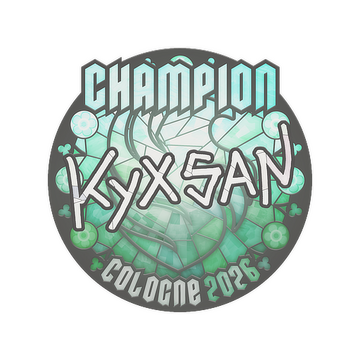 Sticker | kyxsan (Champion) | Cologne 2026