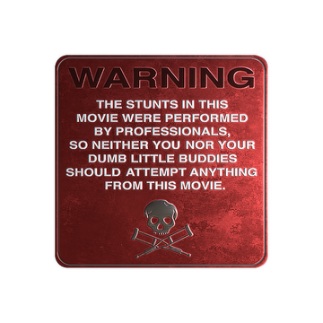 Sticker | WARNING (Foil)