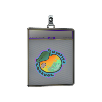 Sticker Slab | Quality Control (Holo)