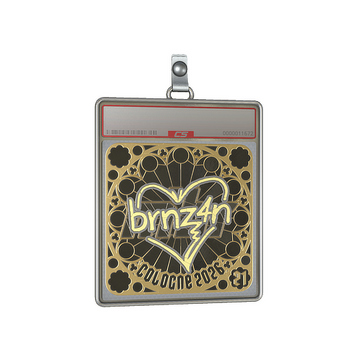 Sticker Slab | brnz4n (Gold, Ranked) | Cologne 2026