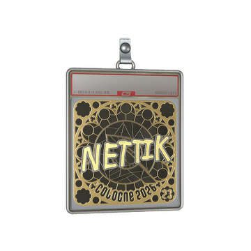 Sticker Slab | nettik (Gold, Ranked) | Cologne 2026