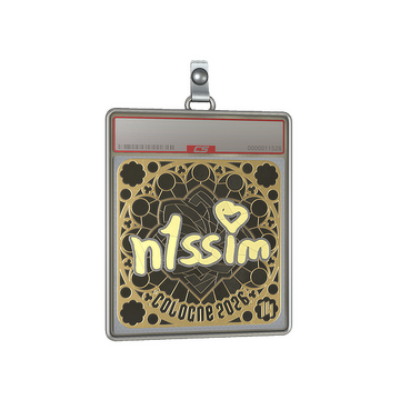 Sticker Slab | n1ssim (Gold, Ranked) | Cologne 2026