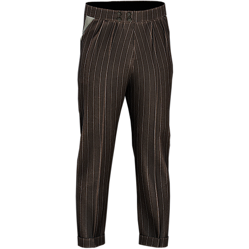 Mob Boss Pinstripe Trousers